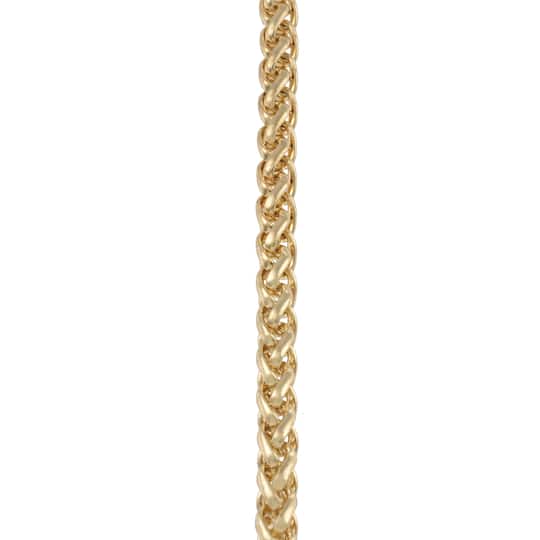 36&#x22; Gold Wheat Chain Necklace by Bead Landing&#x2122;